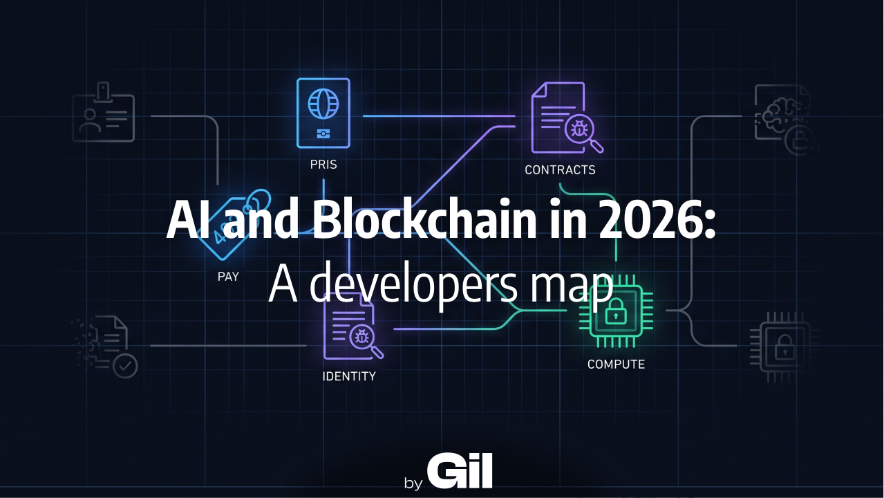 AI and Blockchain in 2026 - A Developers Map